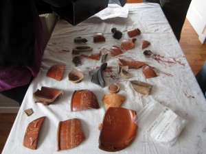 Some of the decorated Samian from Piercebridge