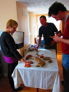 Frances opens a box of pottery we haven't seen before!